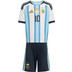 adidas Argentina Home Kit Little Kids WC 2026 3