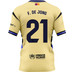 Nike FC Barcelona Uit Shirt F. de Jong 21