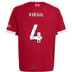 adidas Liverpool Thuis Shirt Virgil 4 Kids