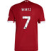 adidas Liverpool Authentic Home Kit Wirtz 7 1