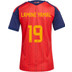 adidas Spanje Thuis Shirt Lamine Yamal 19 Dames 1