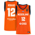 Nike Orange Lions Game Jersey Heren Kraag 2