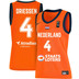 Nike Orange Lions Game Jersey Women Driessen 2