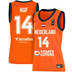 Nike Orange Lions Game Jersey Women's Court 2