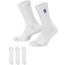 Nike Court Elevated Lot de 3 Chaussettes mi-mollet 1