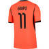 Nike Nederland Match Thuis Shirt Kids WK Gakpo 11 1