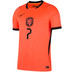 Nike Nederland Thuis Shirt WK Xavi 7 2
