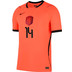 Nike Nederland Match Thuis Shirt WK Reijnders 14 2