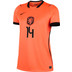 Nike Nederland Thuis Shirt WK Reijnders 14 Dames 2