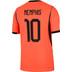 Nike Nederland Match Thuis Shirt Memphis 10 Kids 1