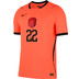 Nike Nederland Match Thuis Shirt Dumfries 22 Kids 2