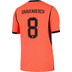 Nike Nederland Match Thuis Shirt WK Gravenberch 8 1