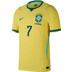 Nike Brazilië Match Thuis Shirt WK Vini Jr. 7 Kids 2