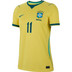 Nike Brazilië Thuis Shirt WK Raphinha 11 Dames 2