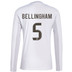 adidas Real Madrid Thuis Shirt Lang Bellingham 5 1