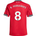 adidas Manchester United Hemmatröja Fernandes Barn 1