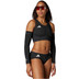 adidas Adizero Crop Top Brief Set Dames