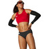 adidas Adizero Crop Top Brief Set Dames