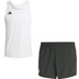 adidas Adizero Singlet Short Set Heren