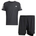 adidas OTR Shirt 2in1 Short Set Heren