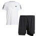 adidas OTR Shirt 2in1 Short Set Heren