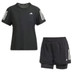 adidas OTR Tee 2in1 Short Set Dames