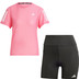 adidas OTR Tee kurze Leggings Set Damen