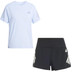 adidas adi365 Shirt 2in1 Short Set Dames 1