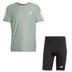 adidas OTR Shirt kurze Leggings Set Herren