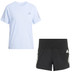 adidas adi365 Shirt 3'' Short Set Dames 1