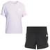 adidas adi365 Shirt 3'' Short Set Dames 1