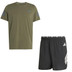 adidas adi365 Shirt 5'' Shorts Set Herren 1