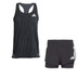 adidas Adizero Singlet 2in1 Short Set Damen