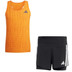 adidas Adizero Singlet 2in1 Short Set Heren 1