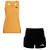 adidas Adizero Singlet Korte Legging 4'' Set Dames 1