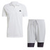 adidas Wimbledon Pro Seamless Polo Set Heren