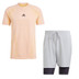 adidas US Open Pro Seamless Tee Set Heren