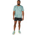 ASICS Road T-Shirt Short Set Heren