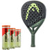 Head Racket + Balls Pack 5