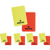 Derbystar Rode/Gele kaarten - 5 stuks 1