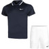 Nike Court Advantage Polo 9 Inch Set Herr
