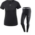 Nike legging en shirt zwart Dames