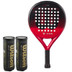 Wilson Steam Padel 2 + Ballen