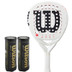 Wilson Racket + Balls Pack 20 1