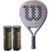 Wilson Racket + Balls Pack 3