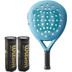 Wilson Racket + Balls Pack 5