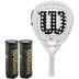 Wilson Racket + Bollar Set 6
