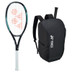 YONEX EZONE 100L 285 GR. + BACKPACK ZWART