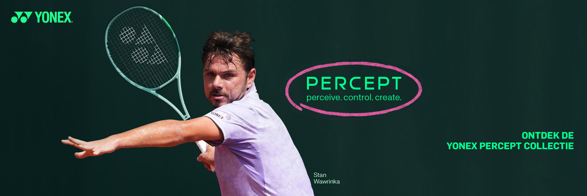 Ontdek Yonex Percept