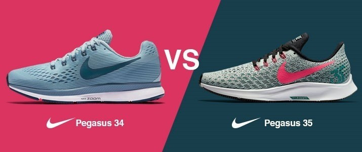 Nike Air Zoom Pegasus 35 vs. Nike Air Zoom Pegasus 34